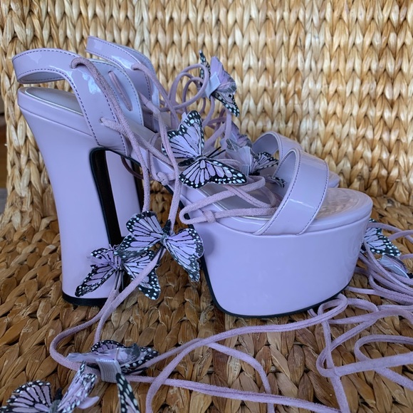 NIB Sugar Thrillz 🦋 Pixie Queen Platforms - Picture 2 of 7